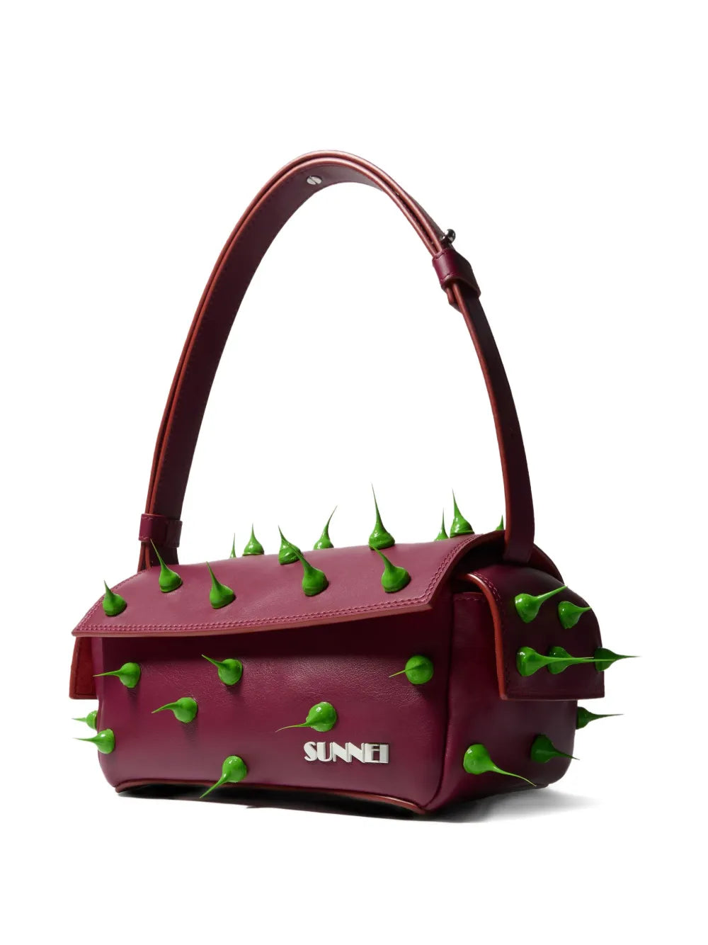 Sunnei Small Spiky Labauletto Shoulder Bag — Same as shown — Size One Size — Side View