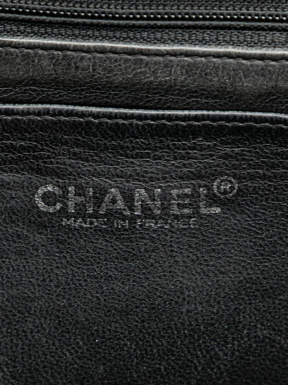 Chanel Pre Owned 2000 2002 Jumbo Quilted Caviar Single Flap Shoulder Bag — Same as shown — Size One Size — Detail View