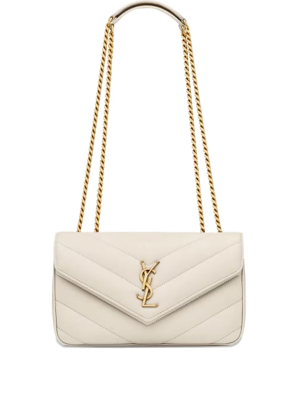 Saint Laurent Small Loulou Shoulder Bag — Same as shown — Size One Size — Front View