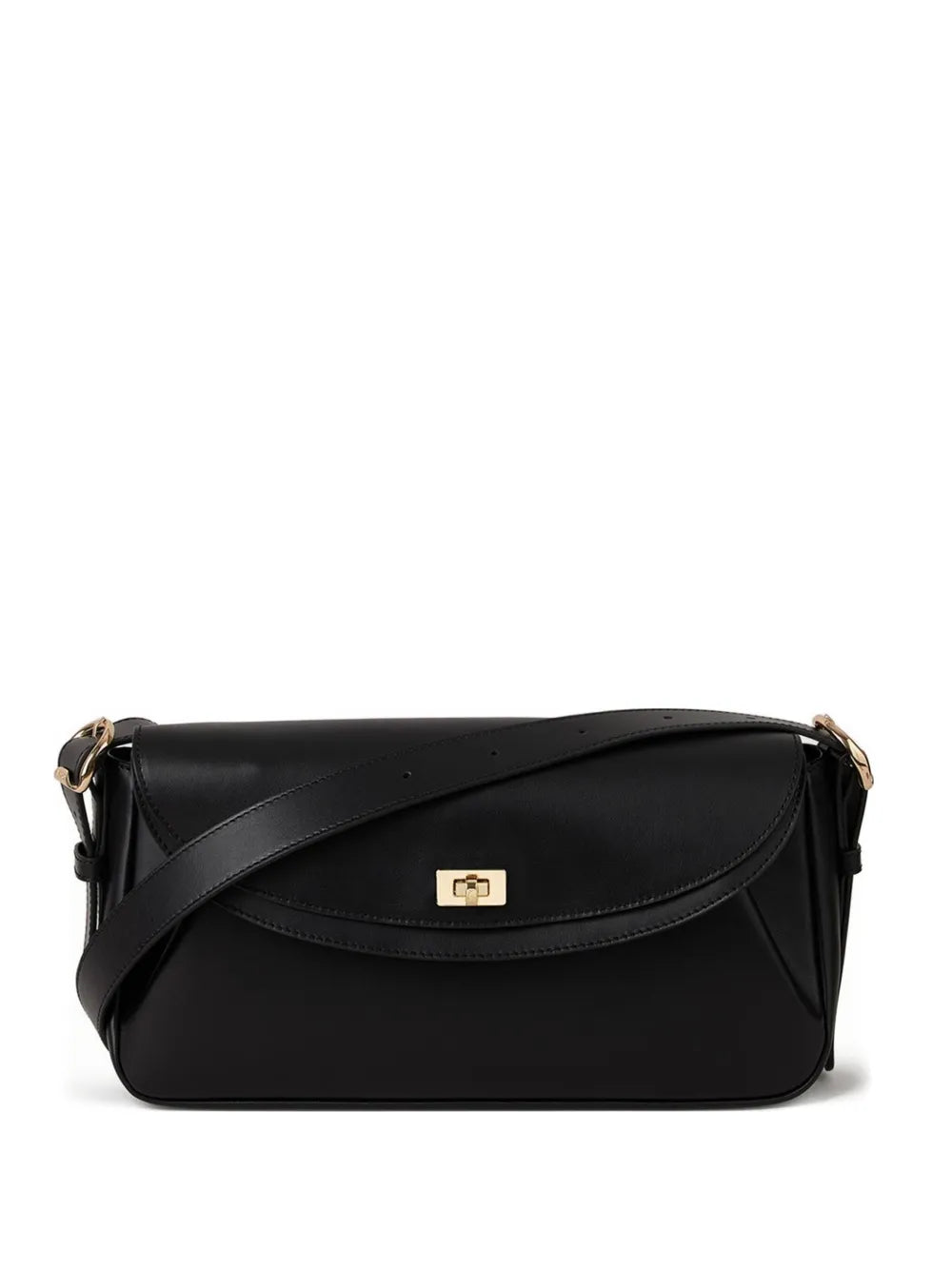 Sandro Leather Shoulder Bag — Same as shown — Size One Size — Front View