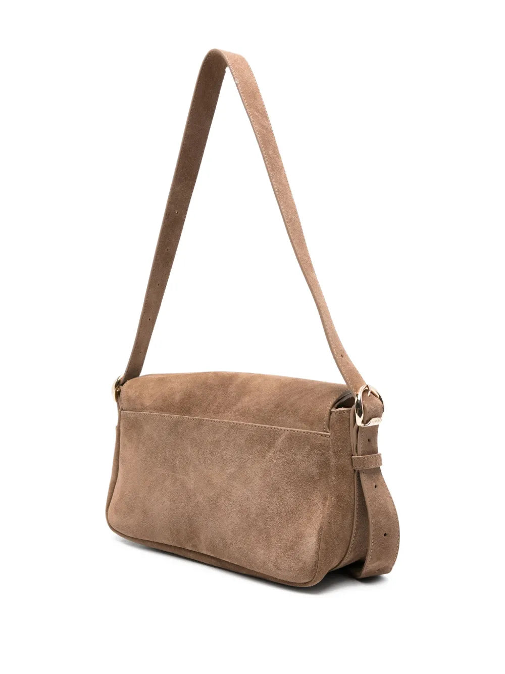 Sandro Suede Shoulder Bag — Same as shown — Size One Size — Back View