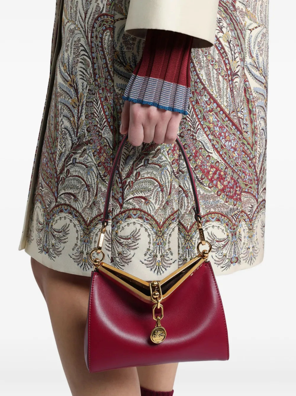Etro Small Vela Shoulder Bag — Same as shown — Size One Size — Side View