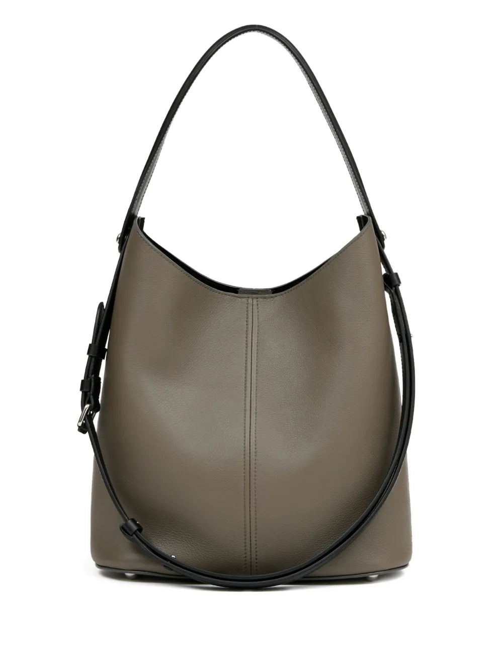 Maison Margiela Dress Age Dual Strap Leather Shoulder Bag — Same as shown — Size One Size — Front View
