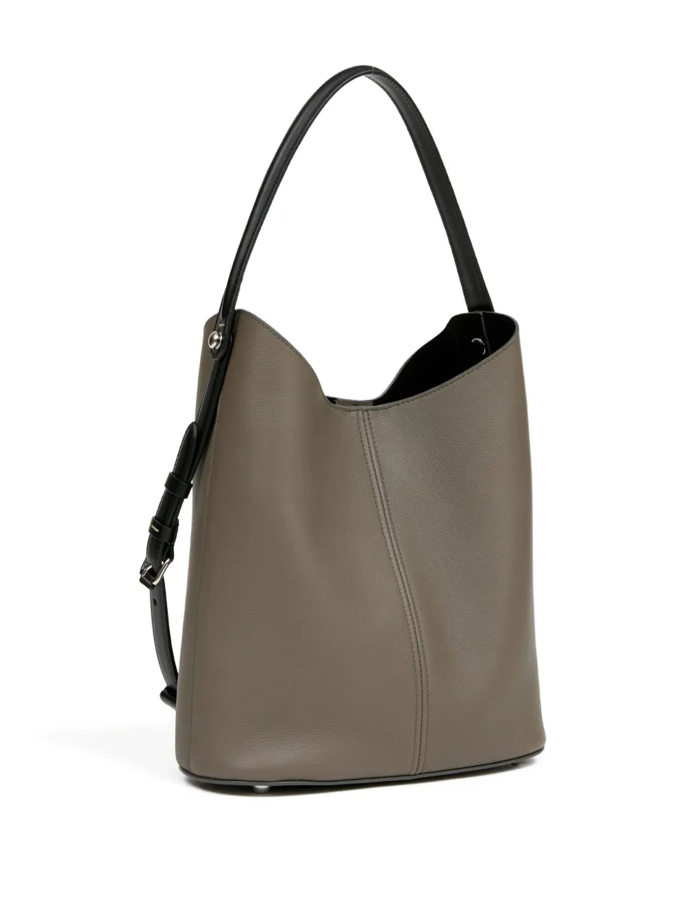 Maison Margiela Dress Age Dual Strap Leather Shoulder Bag — Same as shown — Size One Size — Detail View