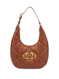 Love Moschino Logo Plaque Shoulder Bag — Same as shown — Size One Size — Front View