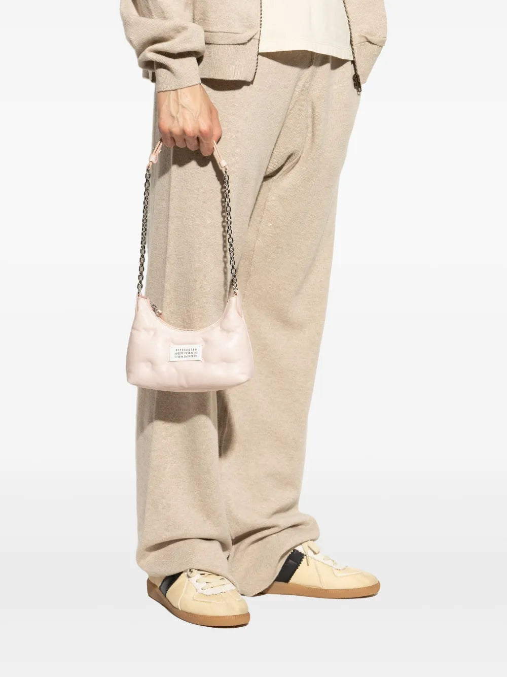 Maison Margiela Small Glam Slam Shoulder Bag — Same as shown — Size One Size — Back View