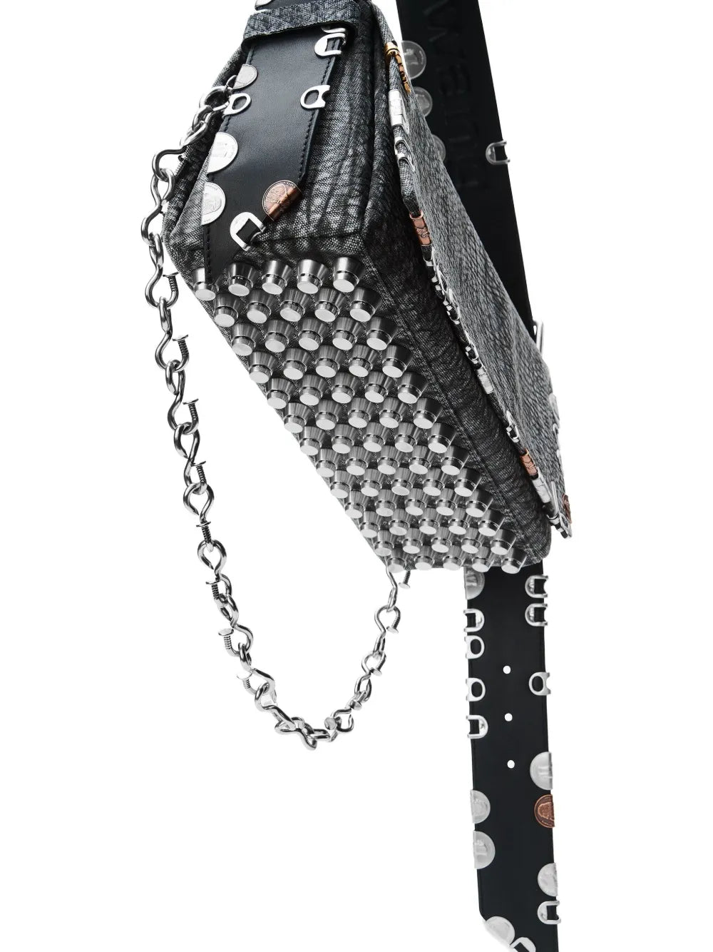 Alexander Wang Studded Chain Shoulder Bag — Same as shown — Size One Size — Detail View