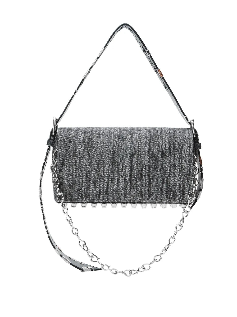 Alexander Wang Studded Chain Shoulder Bag — Same as shown — Size One Size — Back View