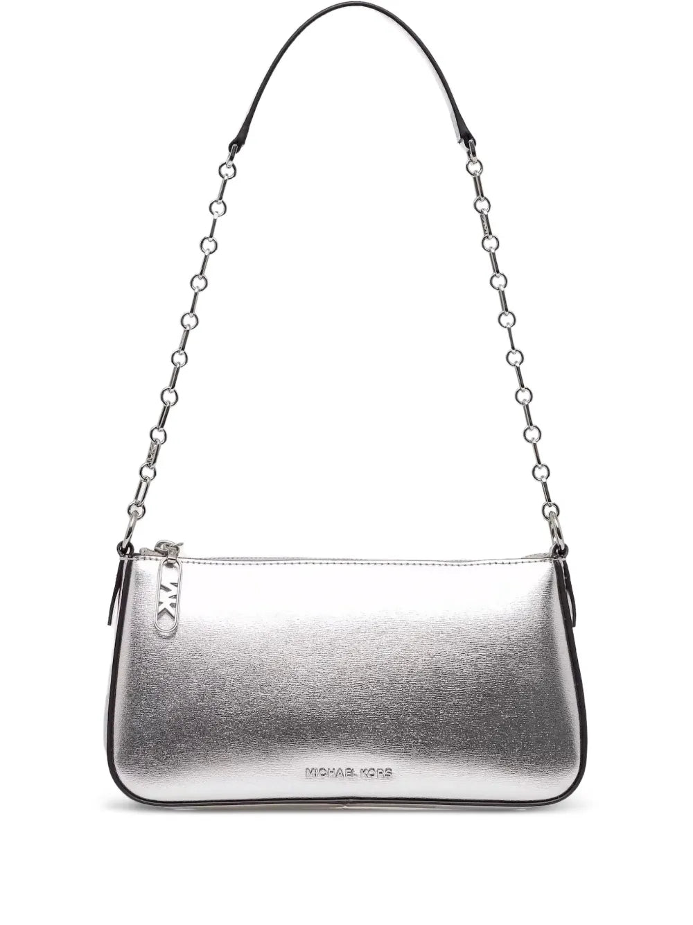 Michael Michael Kors Empire Metallic Leather Shoulder Bag — Same as shown — Size One Size — Front View