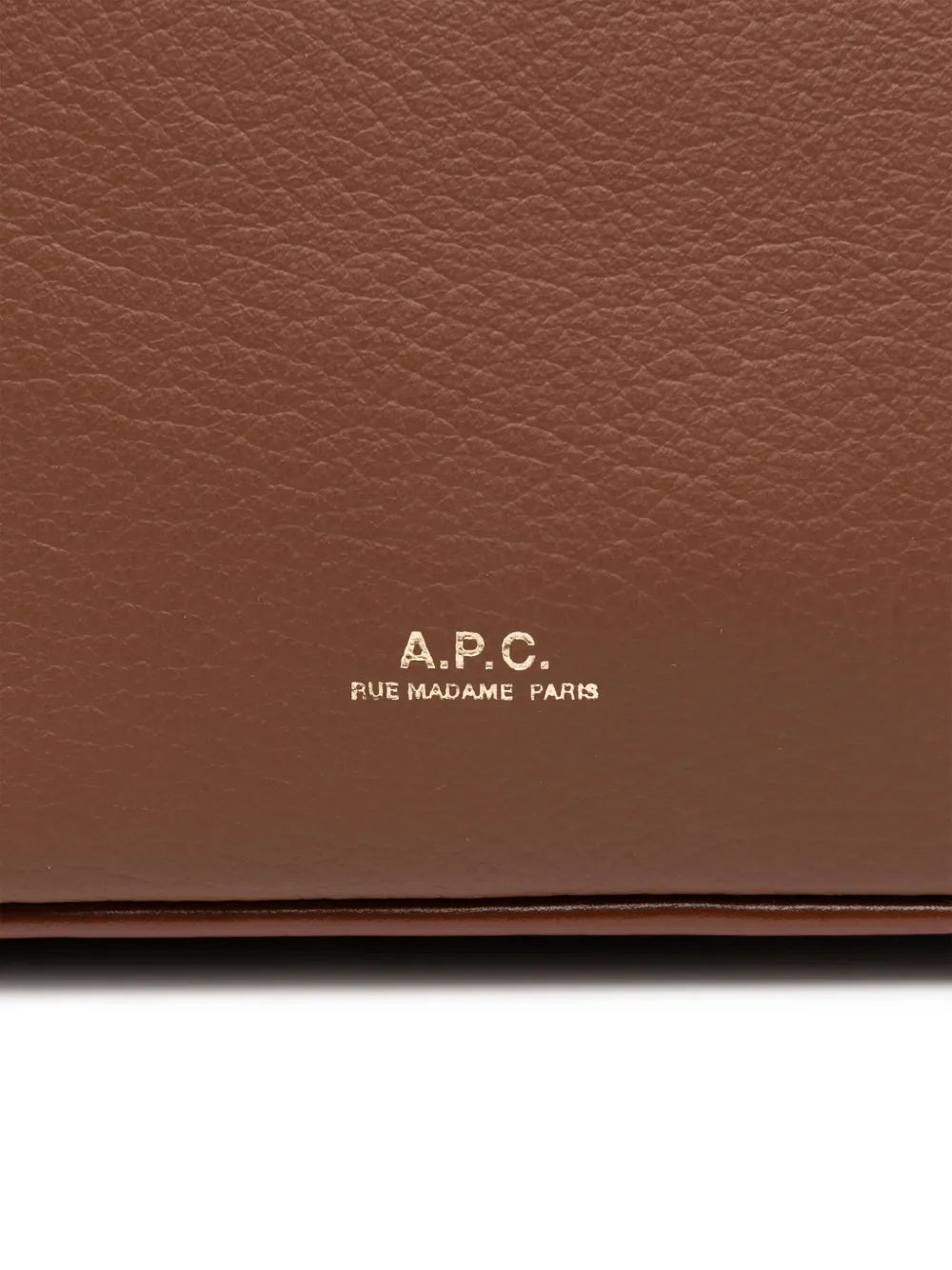 Apc Leather Shoulder Bag — Same as shown — Size One Size — Top View
