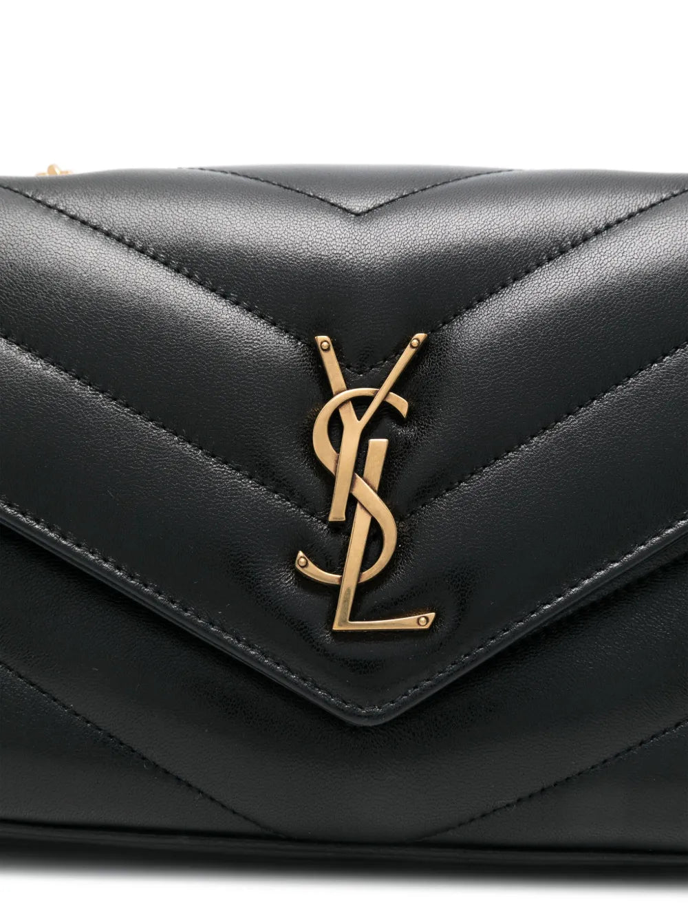 Saint Laurent Small Loulou Shoulder Bag — Same as shown — Size One Size — Top View