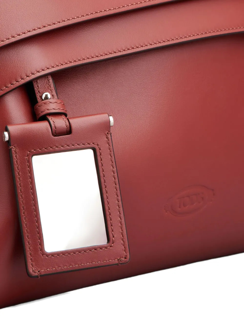 Tods Leather Flap Shoulder Bag — Same as shown — Size One Size — Top View