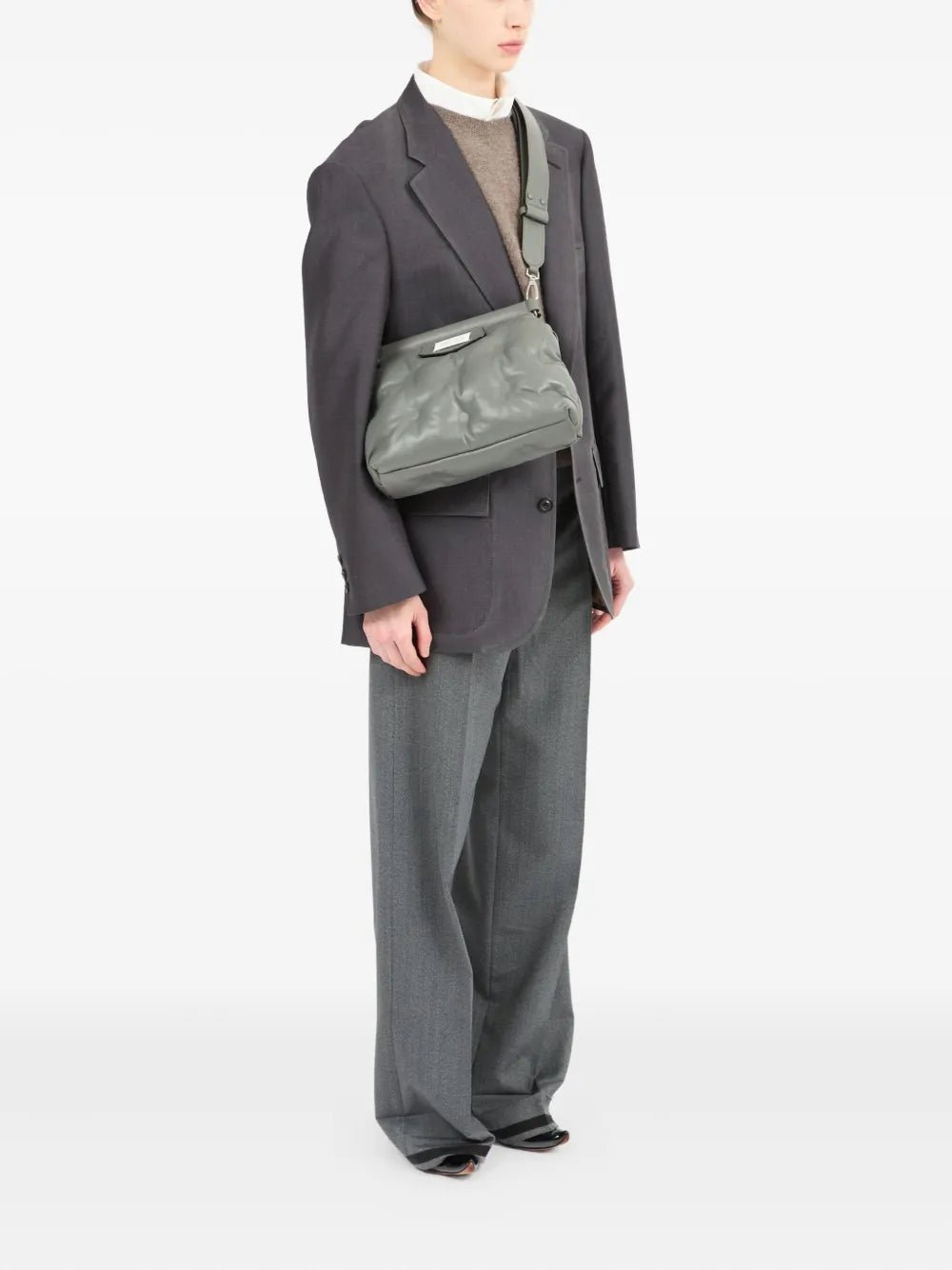 Maison Margiela Small Glam Slam Shoulder Bag — Same as shown — Size One Size — Side View