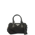 Prada Mini Bag Re-Nylon Crossbody in Black, Nylon — Front View