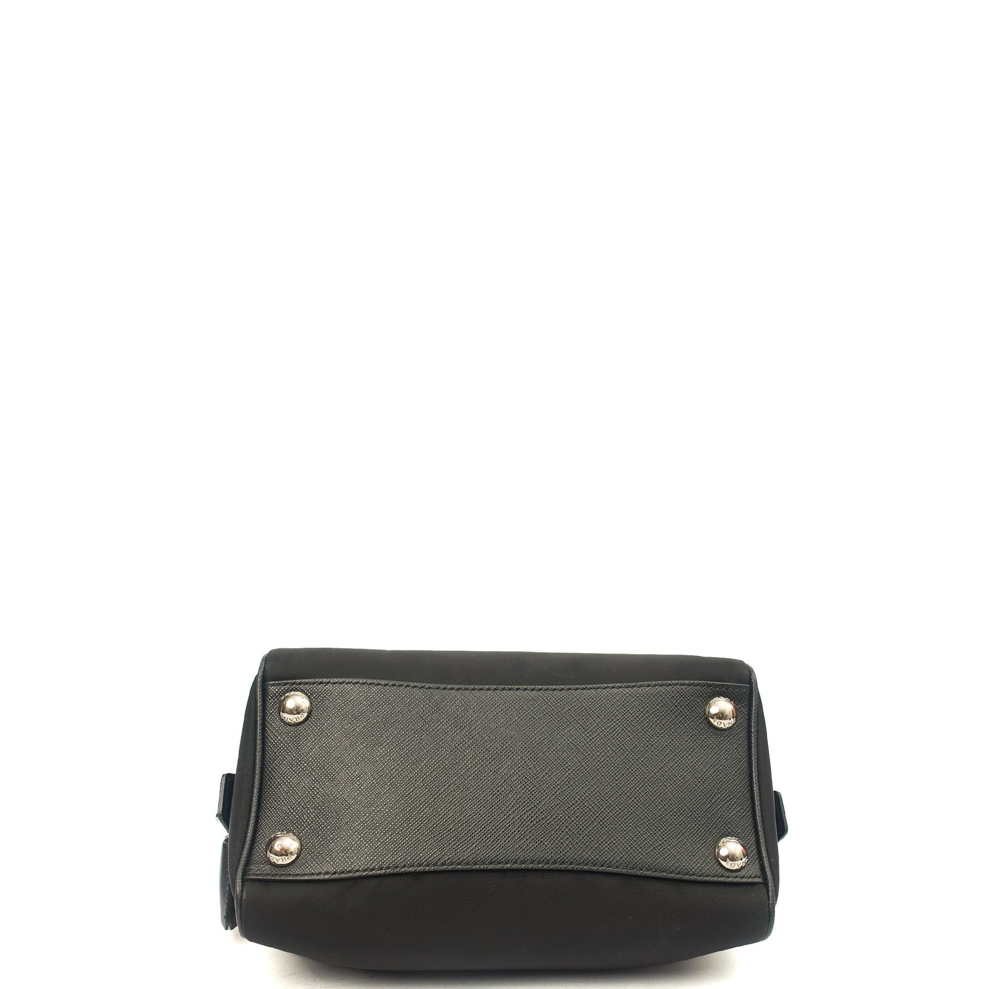 Prada Mini Bag Re-Nylon Crossbody in Black, Nylon — Alternate View 11