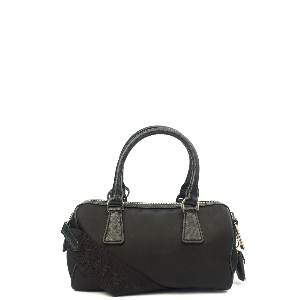 Prada Mini Bag Re-Nylon Crossbody in Black, Nylon — Alternate View 10