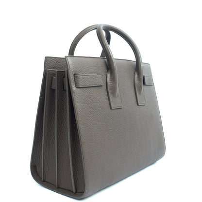 Saint Laurent Tote Sac de Jour in Taupe, Calfskin Leather — Alternate View 14