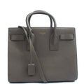 Saint Laurent Tote Sac de Jour in Taupe, Calfskin Leather — Front View