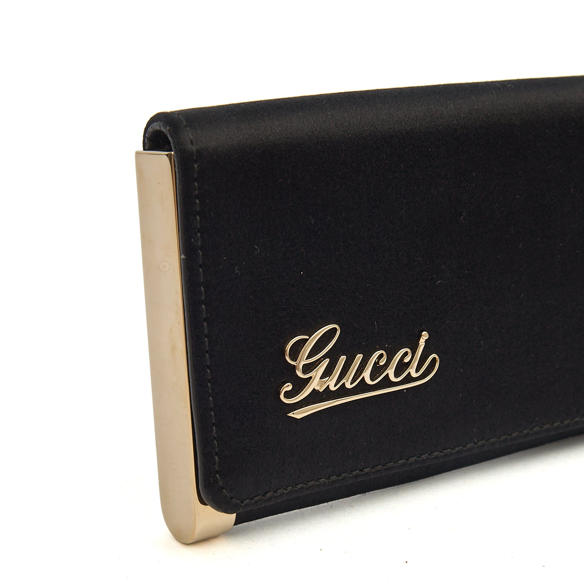 Gucci Clutch Clutch in Black, Velvet — Alternate View 8