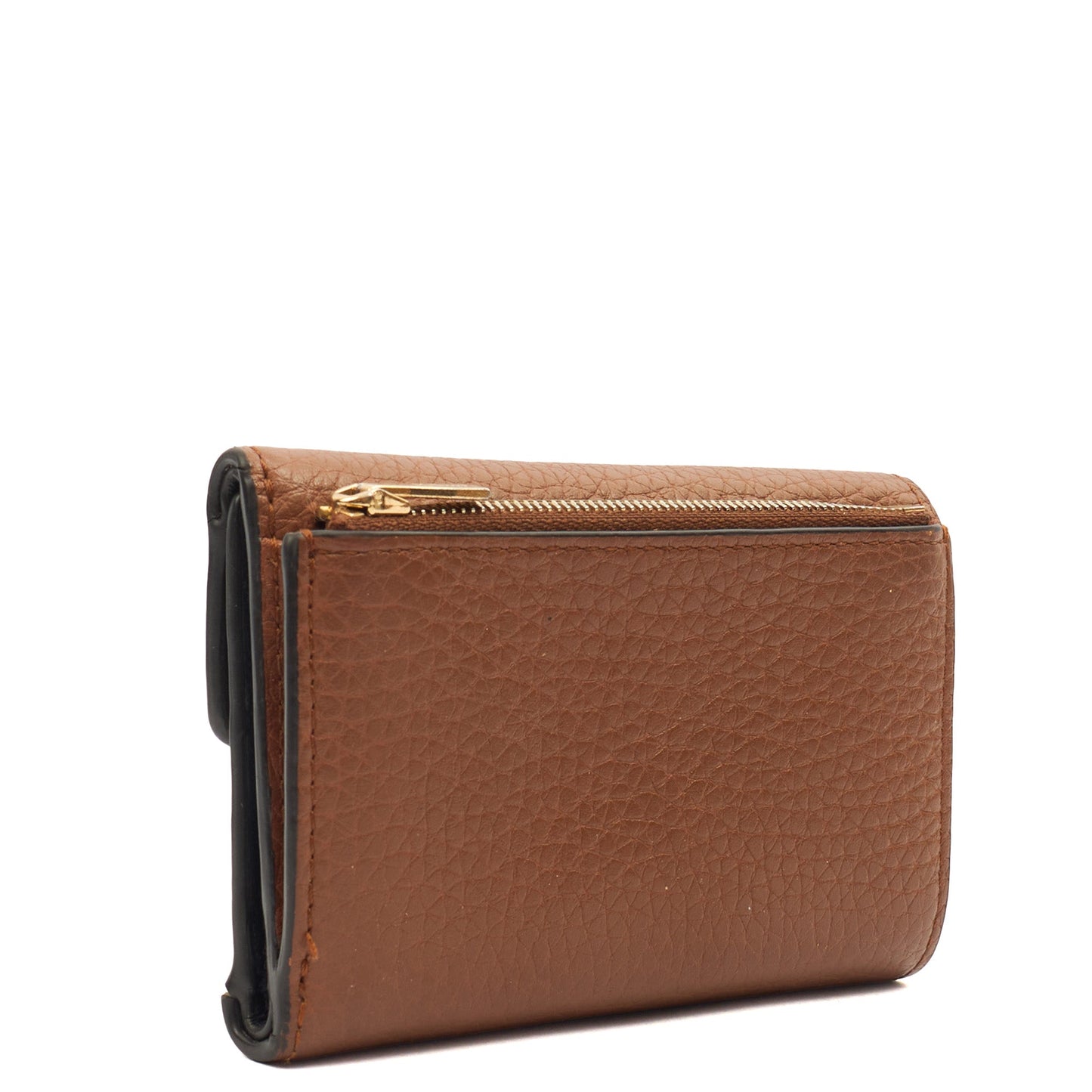 Mulberry Wallet Coin Purse in Chestnut, Leather — Alternate View 9