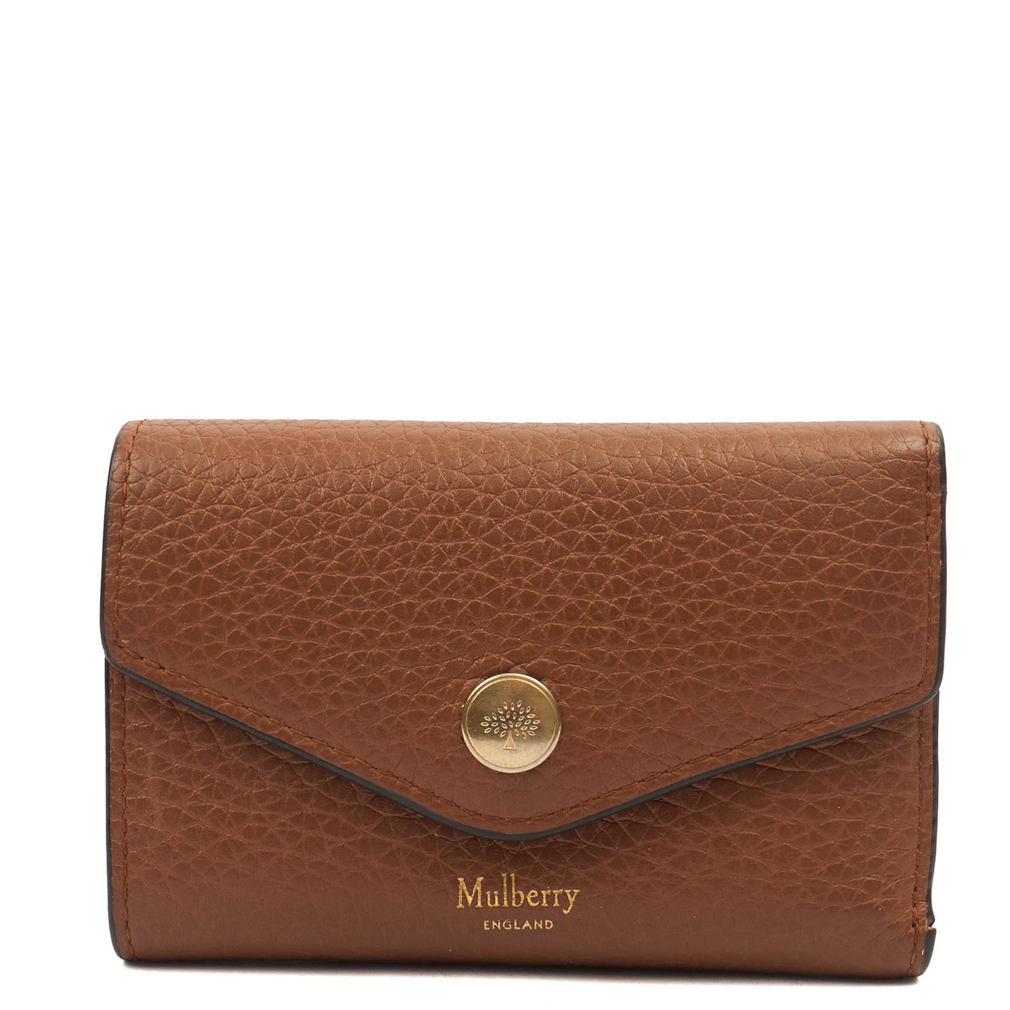 Mulberry Wallet Coin Purse in Chestnut, Leather — Alternate View 13