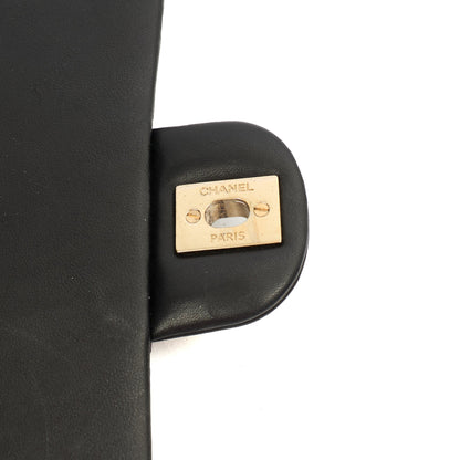 Chanel Cross Body Classic - Mini (Rectangular) in Black, Lambskin Leather — Alternate View 9