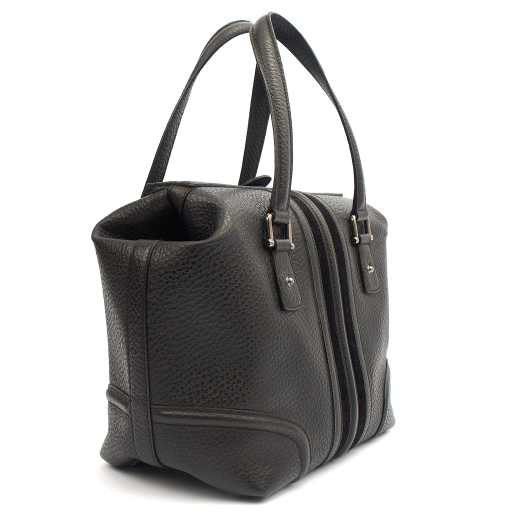 Gucci Tote Supreme Cherry Bag in Black, Leather — Alternate View 14