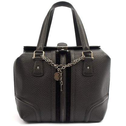 Gucci Tote Supreme Cherry Bag in Black, Leather — Alternate View 13