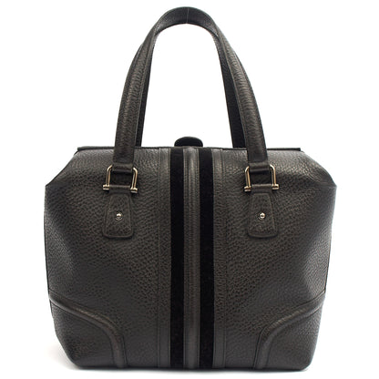 Gucci Tote Supreme Cherry Bag in Black, Leather — Alternate View 9