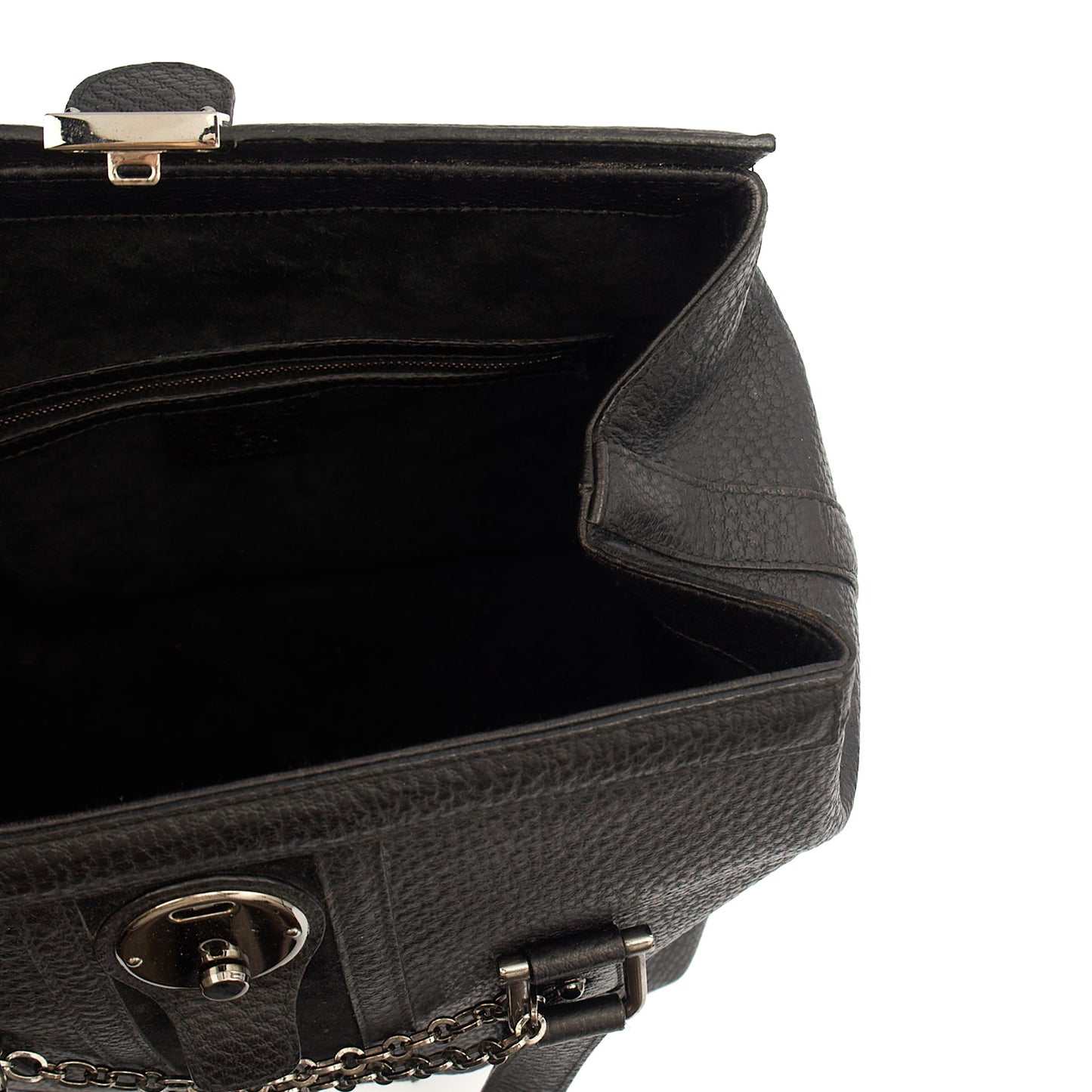 Gucci Tote Supreme Cherry Bag in Black, Leather — Alternate View 10