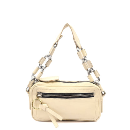 Chloe Shoulder Bag Shoulder Bag in Cream, Leather — Alternate View 7