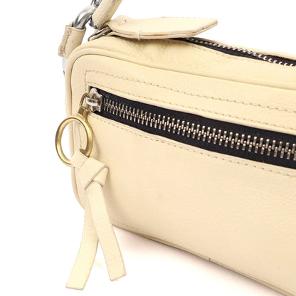 Chloe Shoulder Bag Shoulder Bag in Cream, Leather — Alternate View 12