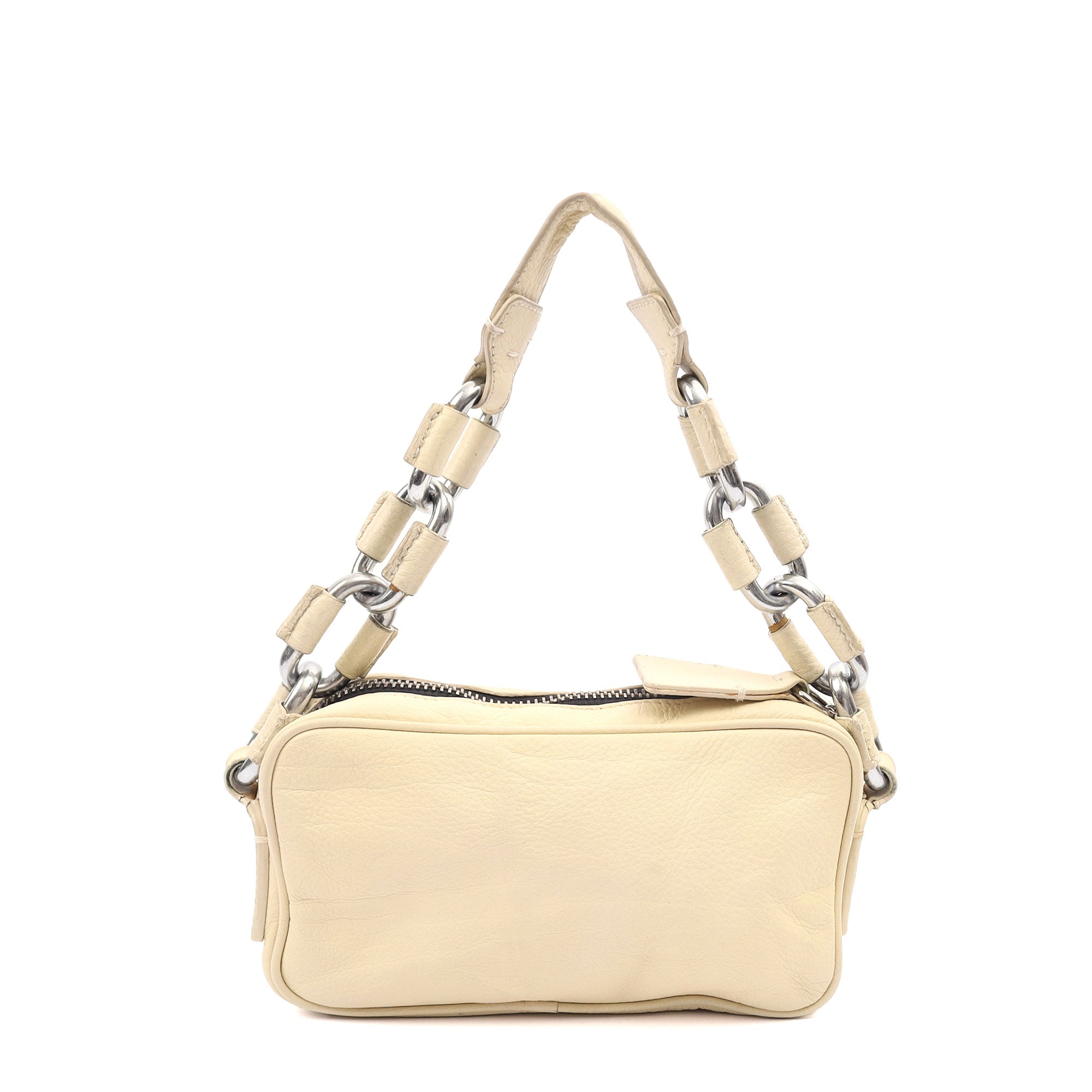 Chloe Shoulder Bag Shoulder Bag in Cream, Leather — Alternate View 15