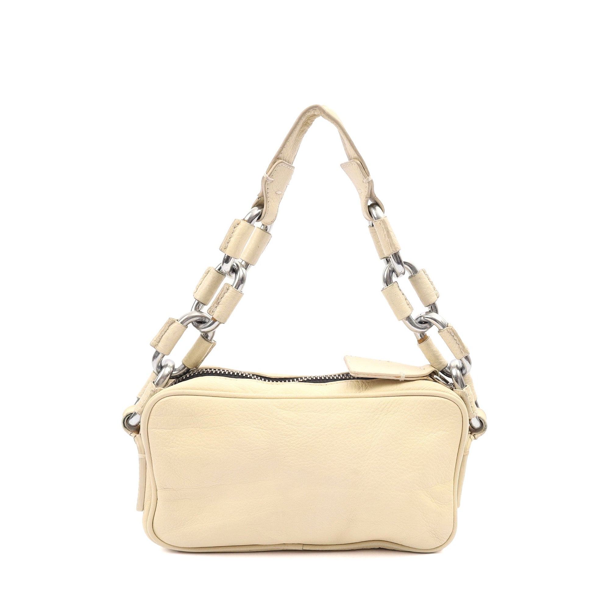 Chloe Shoulder Bag Shoulder Bag in Cream, Leather — Alternate View 9