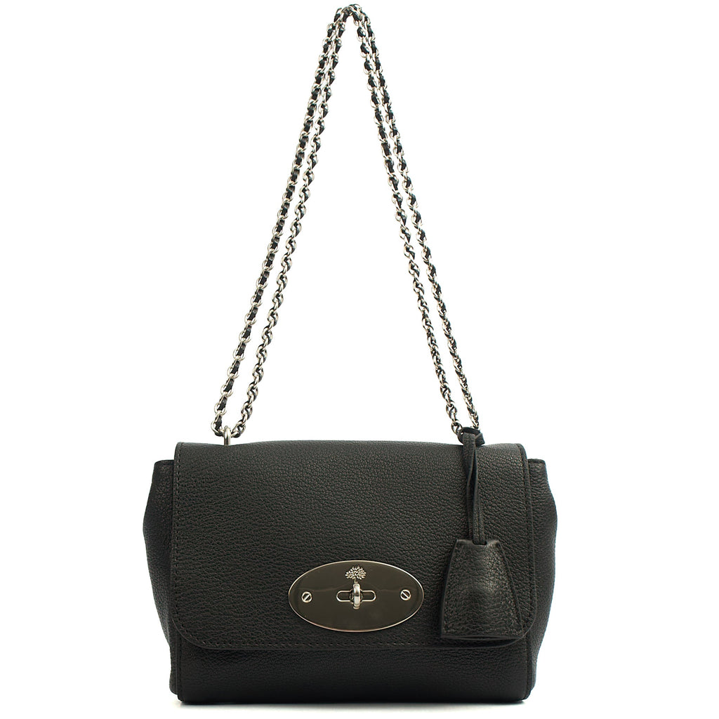 Mulberry Cross Body Lily in Black, Leather — Alternate View 10