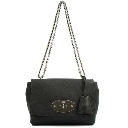 Mulberry Cross Body Lily in Black, Leather — Alternate View 10