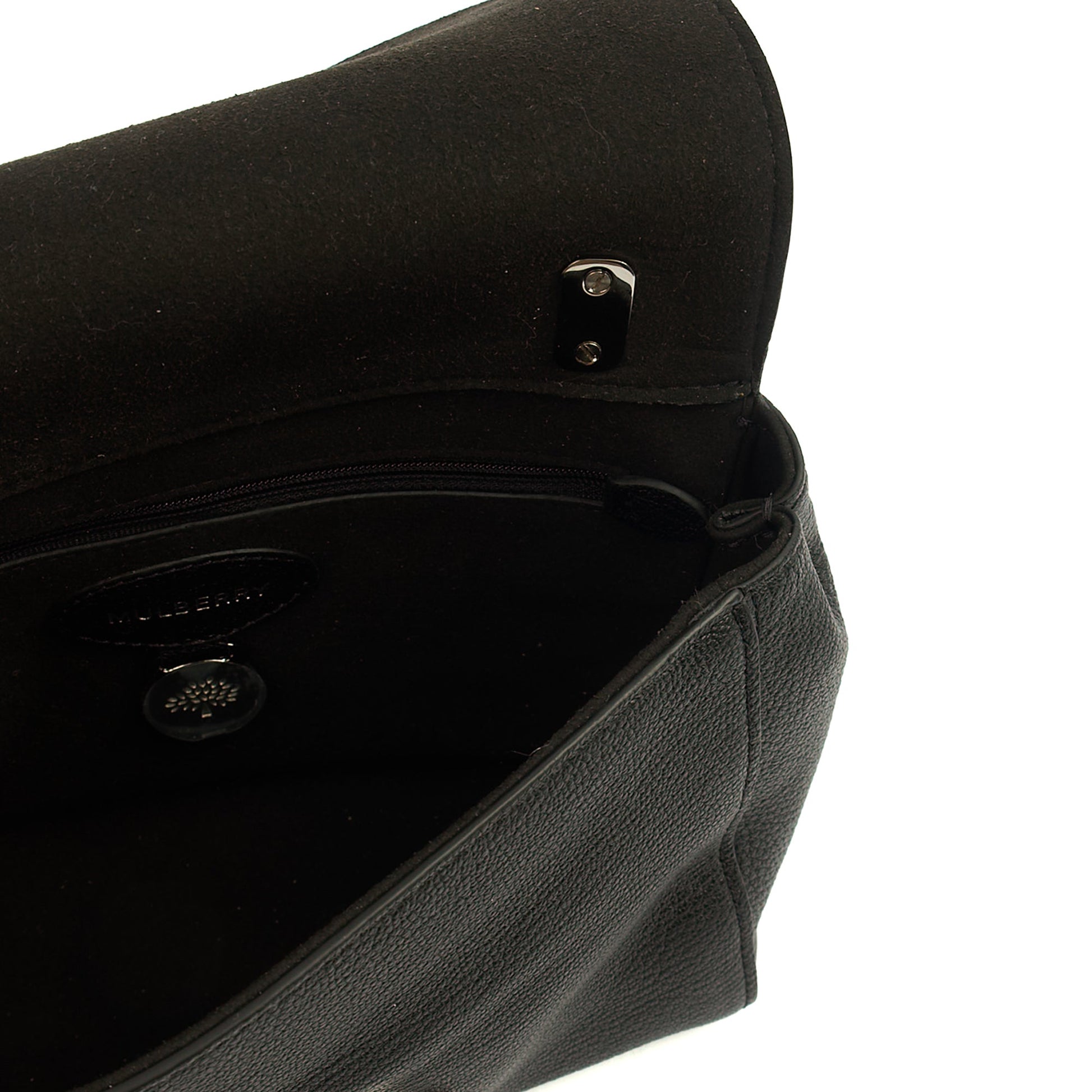 Mulberry Cross Body Lily in Black, Leather — Alternate View 14