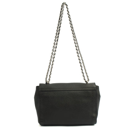 Mulberry Cross Body Lily in Black, Leather — Detail View