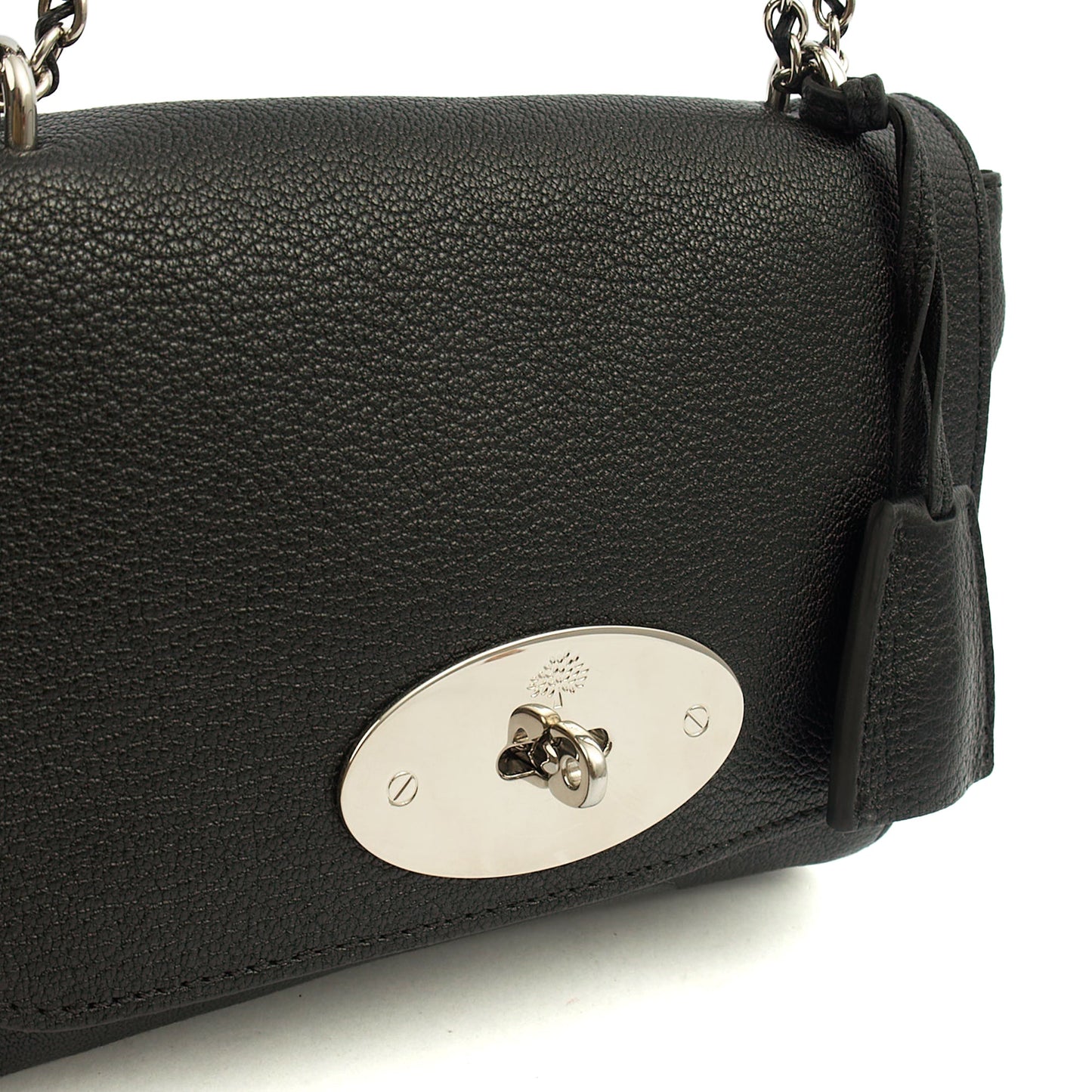Mulberry Cross Body Lily in Black, Leather — Side View