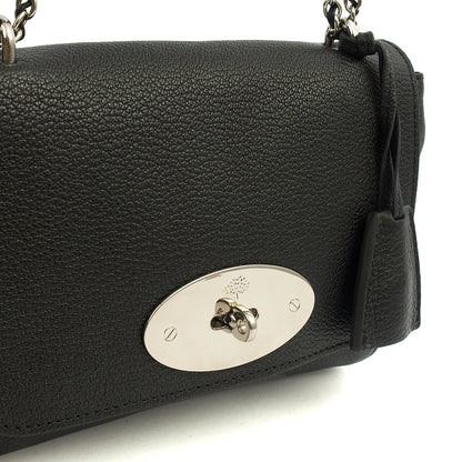 Mulberry Cross Body Lily in Black, Leather — Side View
