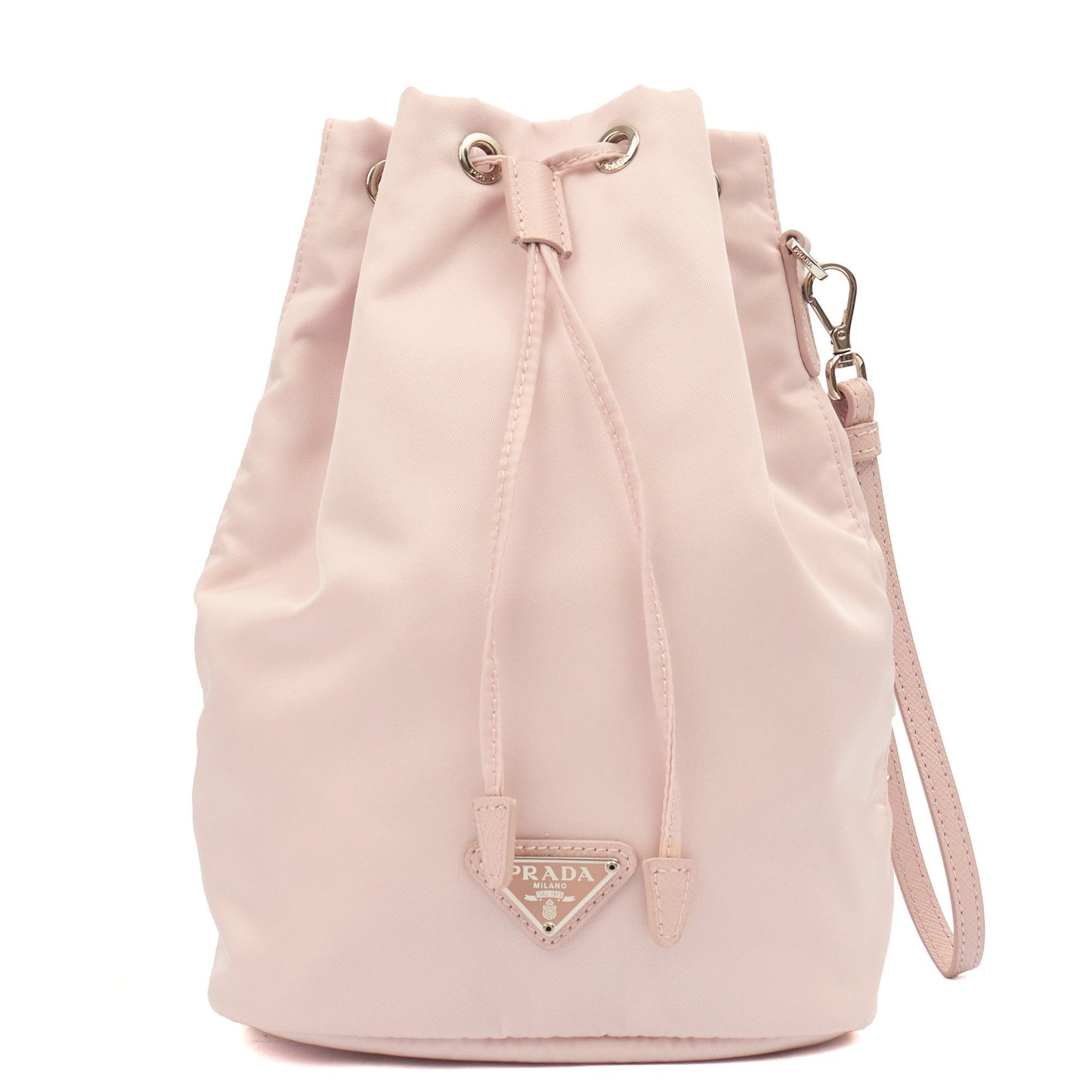 Prada Bucket Bag Bucket Bag in Pink, Nylon — Alternate View 7