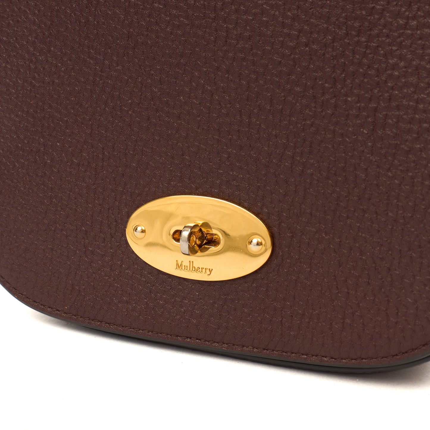 Mulberry Cross Body Darley - Small in Purple, Leather — Side View
