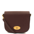Mulberry Cross Body Darley - Small in Purple, Leather — Front View