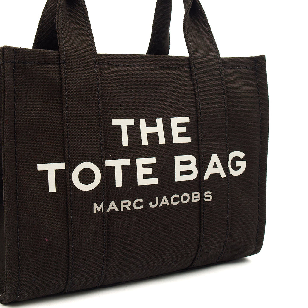 Marc Jacobs Tote The Tote Bag in Black, Fabric — Side View