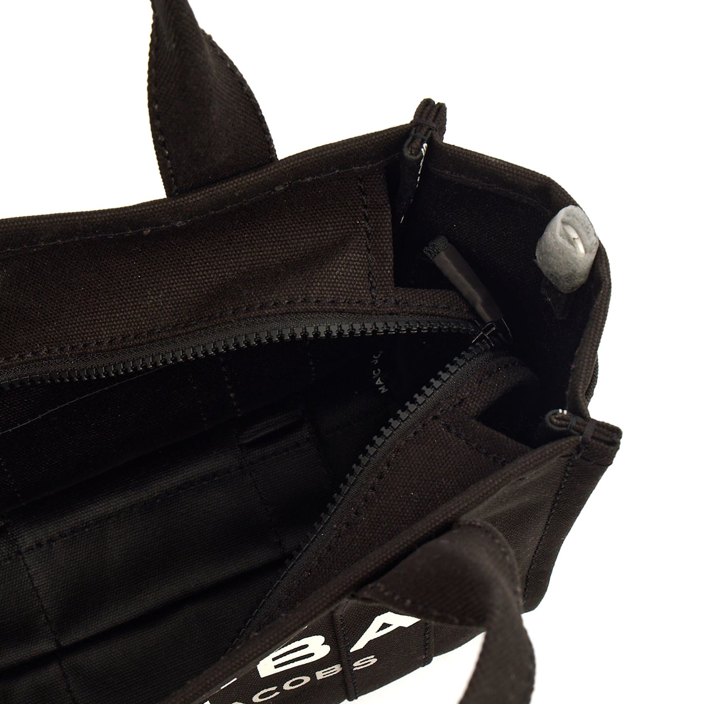 Marc Jacobs Tote The Tote Bag in Black, Fabric — Alternate View 7