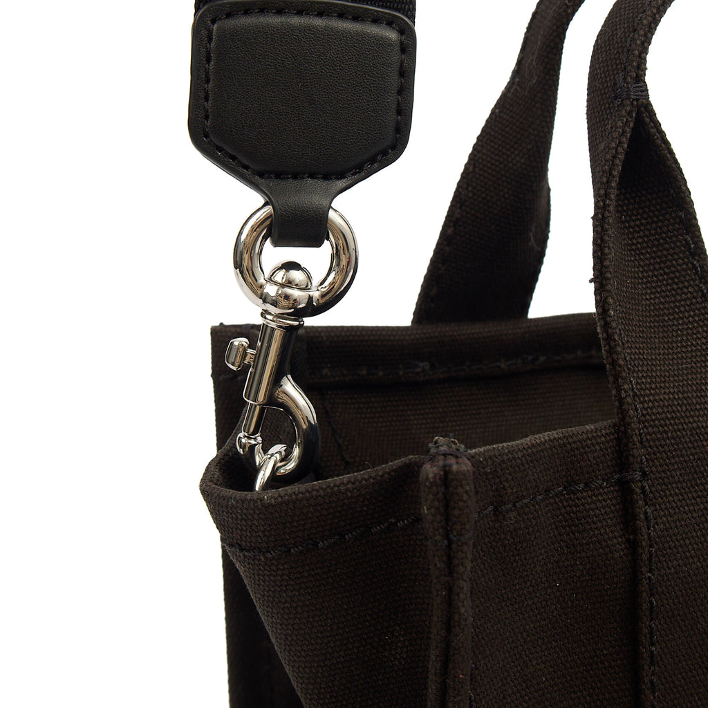 Marc Jacobs Tote The Tote Bag in Black, Fabric — Lifestyle View