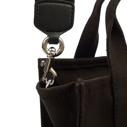 Marc Jacobs Tote The Tote Bag in Black, Fabric — Lifestyle View