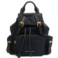 Burberry Backpack Backpack in Blue, Fabric — Front View