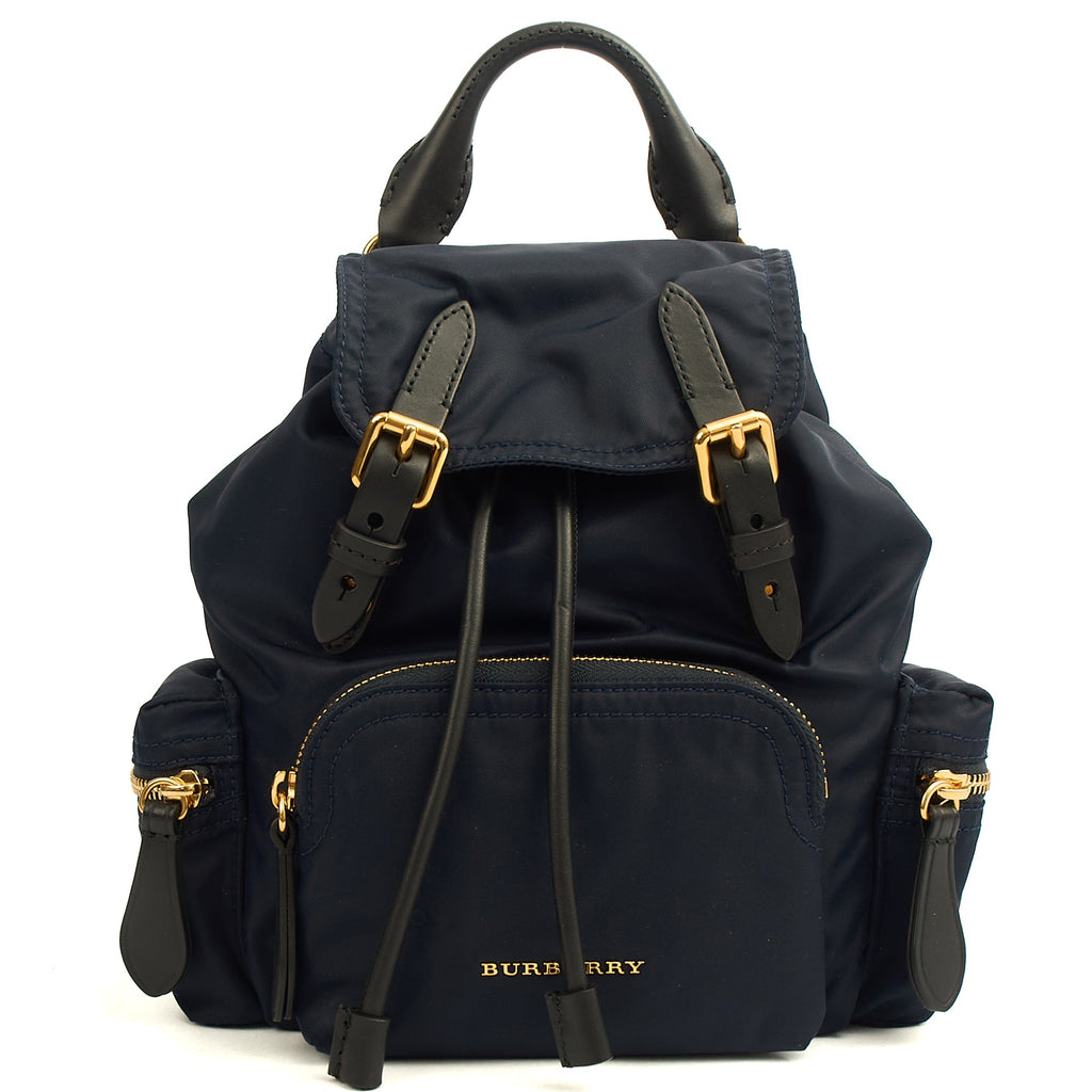 Burberry Backpack Backpack in Blue, Fabric — Alternate View 8
