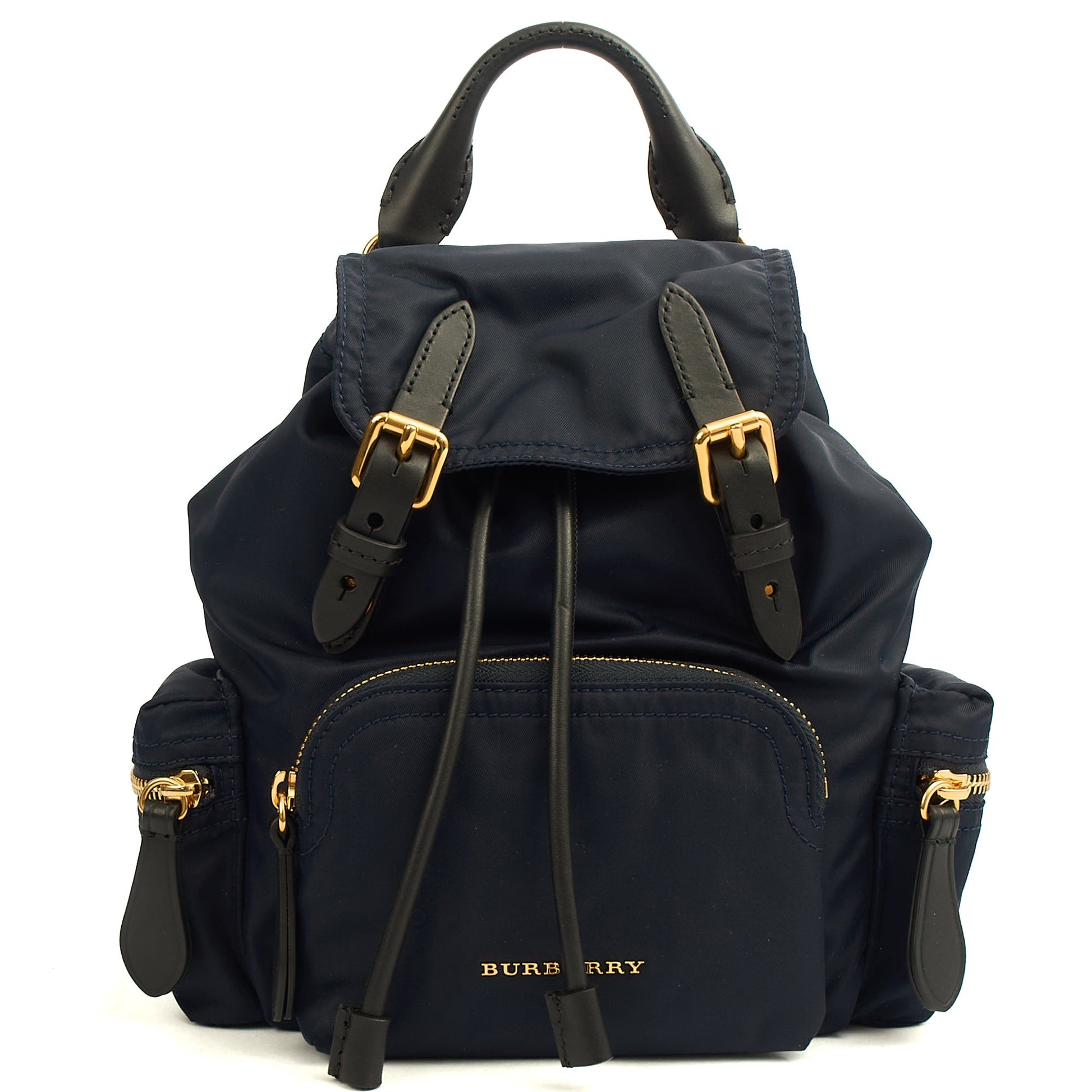 Burberry Backpack Backpack in Blue, Fabric — Alternate View 8